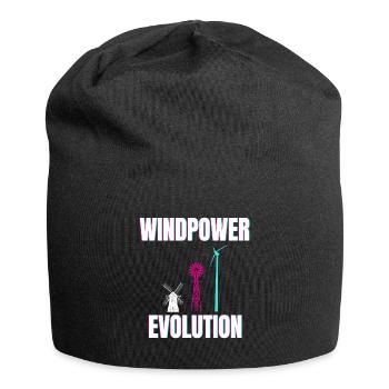 Wind power Evolution Wind power Wind power - Jersey Beanie - black - Front