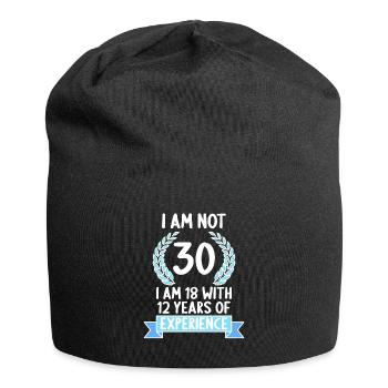 30 ans 30 ans 30 ans 30 ans 30 ans - Bonnet en jersey - noir - Devant