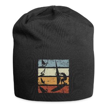 Vintage Windsurfing - Jersey Beanie - black - Front