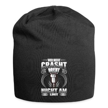 Who does not crash does not turn at the limit machinists - Jersey Beanie - black - Front