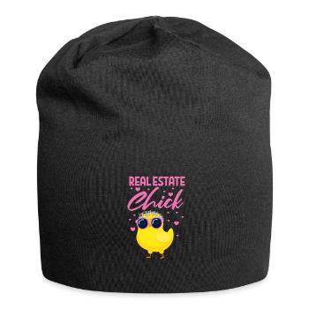 Real Estate Agent Real Estate Broker Gift - Jersey Beanie - black - Front