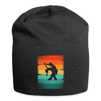 Dance couple - Jersey Beanie - black - Front