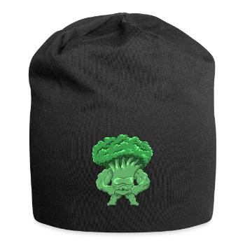 Brocoli Fitness - Bonnet en jersey - noir - Devant