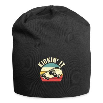 Skateboarding Skateboard Skateboarder Vintage - Jersey Beanie - black - Front