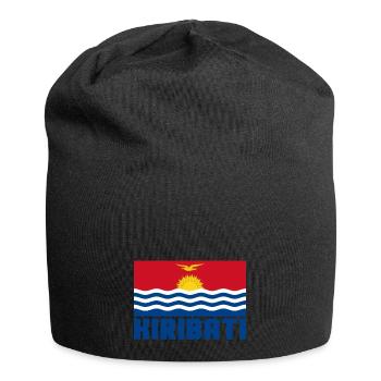 Kiribati - Jersey-Beanie - Schwarz - Vorne
