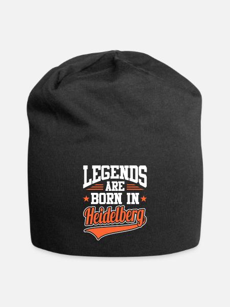 Heidelberg - Jersey-Beanie - Schwarz