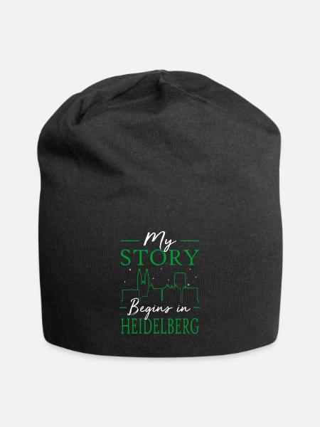 Heidelberg - Jersey-Beanie - Schwarz