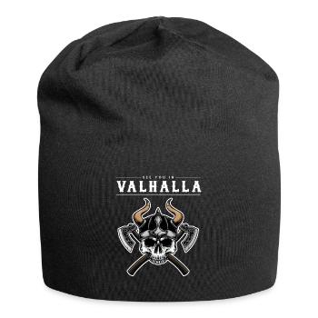 See You In Valhalla Viking Nordic - Jersey Beanie - black - Front