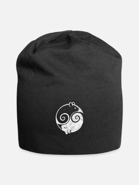 Rat - Bonnet en jersey - noir