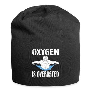 Oxygen is Overrated Natation Natation Eau - Bonnet en jersey - noir - Devant