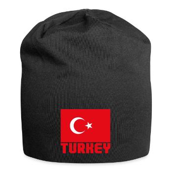 Turquie - Bonnet en jersey - noir - Devant