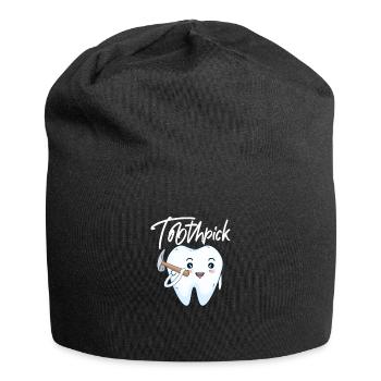 Dentiste Dentiste Dentiste Dentist Dents Cadeau - Bonnet en jersey - noir - Devant