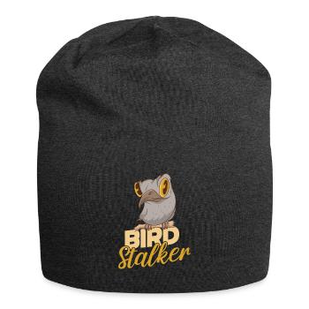Vogelbeobachtung Vogelbeobachtung Vogel Stalker - Jersey-Beanie - Anthrazit - Vorne