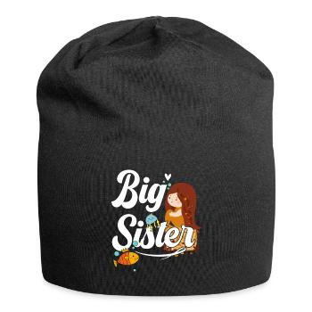 Big sister Big Sis - Jersey Beanie - black - Front