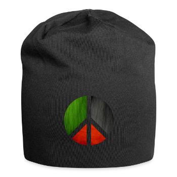 Palestine Peace Fun Cadeau - Bonnet en jersey - noir - Devant