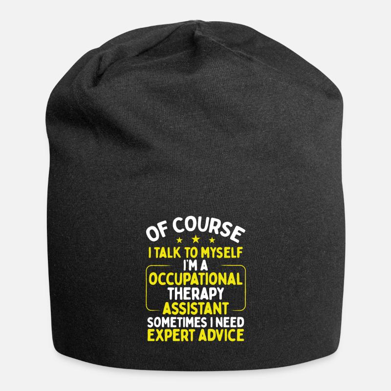 Occupational Therapy Occupational Therapist - Jersey-Beanie - Schwarz