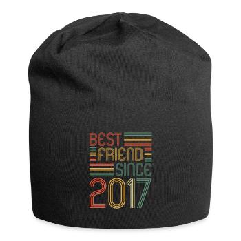 Best Friend Best Friend since 2017 - Jersey Beanie - black - Front