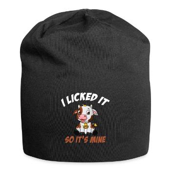 Kuh Kühe Bauernhof Landwirtschaft Geschenk - Jersey-Beanie - Schwarz - Vorne
