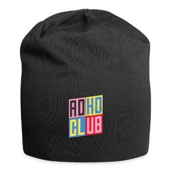 ADHD Club / Attention Deficit Hyperactivity - Jersey Beanie - black - Front