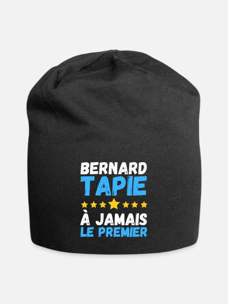 MARSEILLAIS TAPIE A JAMAIS LE PREMIER marseille om - Bonnet en jersey - noir