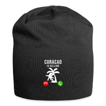 Curacao - Jersey-Beanie - Schwarz - Vorne