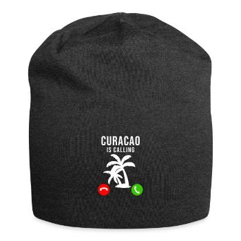 Curacao - Jersey Beanie - charcoal grey - Front