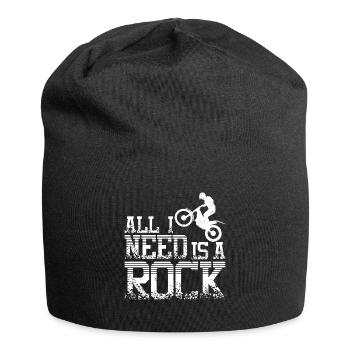 need a rock moto trial bike - Jersey-Beanie - Schwarz - Vorne