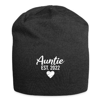 Auntie EST. 2022 - Jersey-Beanie - Anthrazit - Vorne