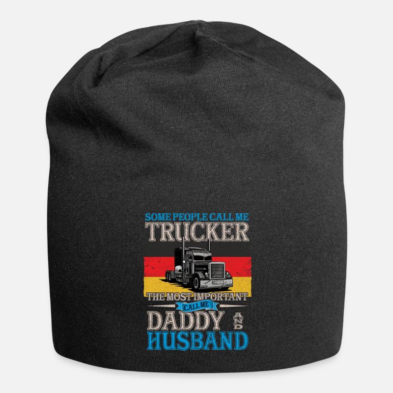 German Trucker - Jersey Beanie - black