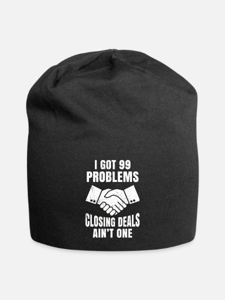 Broker - Jersey Beanie - black