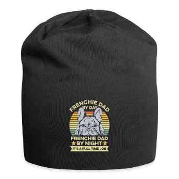 French Bulldog Design for Your Frenchie - Jersey Beanie - black - Front