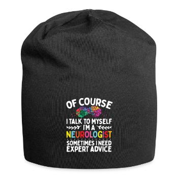 Neurologist Brain Surgery Brain Scan - Jersey-Beanie - Schwarz - Vorne