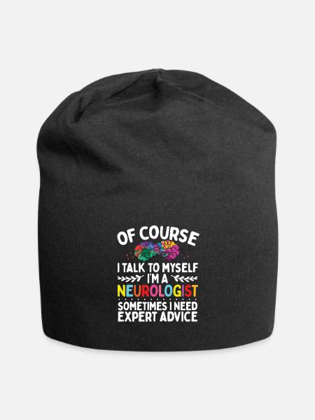 Neurologist Brain Surgery Brain Scan - Jersey-Beanie - Schwarz