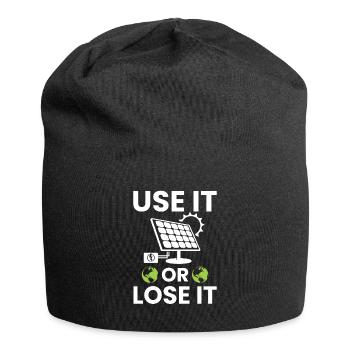 UTILISEZ-LE OU PERDEZ-LE - Bonnet en jersey - noir - Devant
