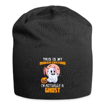 Halloween Halloween Halloween Halloween Halloween - Bonnet en jersey - noir - Devant