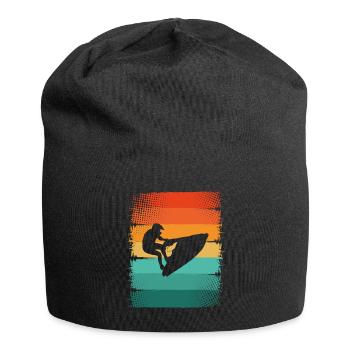 Jet ski - Bonnet en jersey - noir - Devant