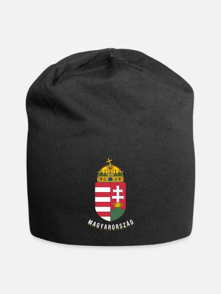 Ungarn Ungarisch Lustig Geschenk - Jersey-Beanie - Schwarz