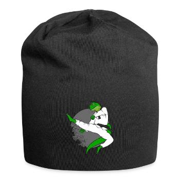 Leguan Karate Tae kwon do - Jersey-Beanie - Schwarz - Vorne