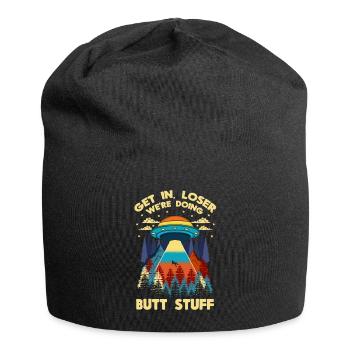 Alien Extraterrestrial UFO Get In Loser - Jersey-Beanie - Schwarz - Vorne
