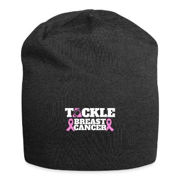 Awareness Breast Cancer Tackle Breast Cancer - Jersey Beanie - charcoal grey - Front