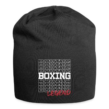 Boxing Legend - Boxing Boxer Boxing Martial Arts - Jersey Beanie - black - Front
