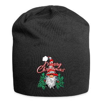Gnome de Noël Gnom - Bonnet en jersey - noir - Devant