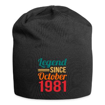 1981 - Jersey-Beanie - Schwarz - Vorne