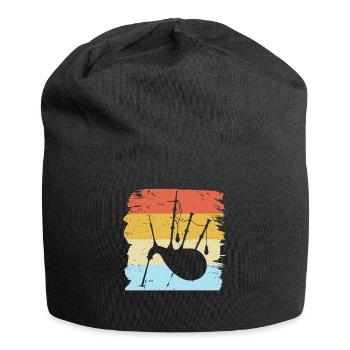 Dudelsack - Jersey-Beanie - Schwarz - Vorne