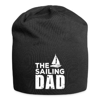 The Sailing Dad Sailor Dad Boating Sailing - Jersey Beanie - black - Front