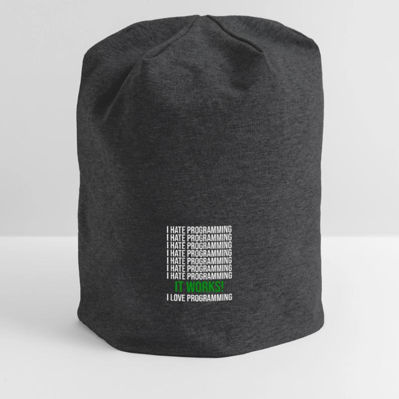 Programming Funny saying for programmers Jersey Beanie