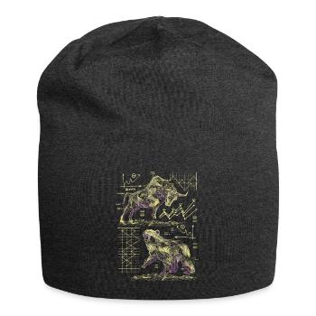 Actionnaire Bull Bear Stock Market Stock Market DAX Trader - Bonnet en jersey - charbon - Devant