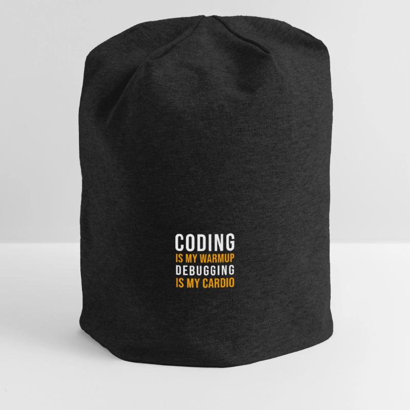 Computer Scientist Programmer Coding Debugging Saying Jersey Beanie