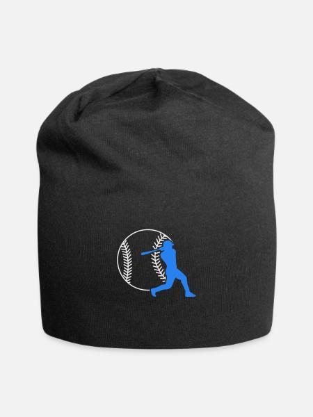 Baseball Bat Baseball Bat Baseball - Jersey Beanie - black