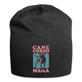Cane Corso Mama Italiano Chien Maîtresse Cadeau - Bonnet en jersey - noir - Devant